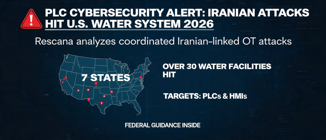 PLC Cybersecurity Alert: Iranian Attacks Hit U.S. Water Systems 2026