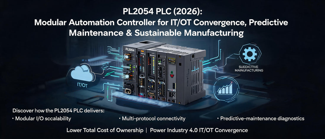 PL2054 PLC (2026): Modular Automation Controller for IT/OT Convergence, Predictive Maintenance & Sustainable Manufacturing