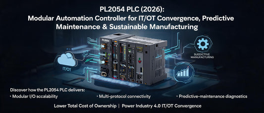 PL2054 PLC (2026): Modular Automation Controller for IT/OT Convergence, Predictive Maintenance & Sustainable Manufacturing