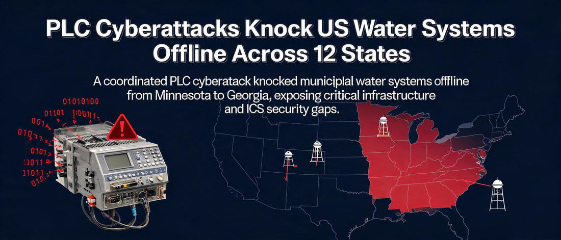 PLC Cyberattacks Knock US Water Systems Offline Across 12 States