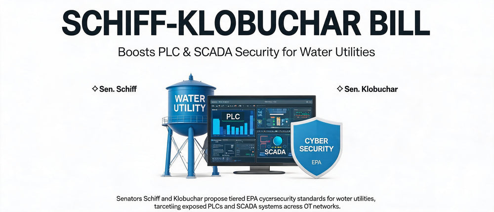Schiff-Klobuchar Bill Boosts PLC & SCADA Security for Water Utilities