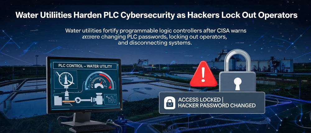 Water Utilities Harden PLC Cybersecurity as Hackers Lock Out Operators