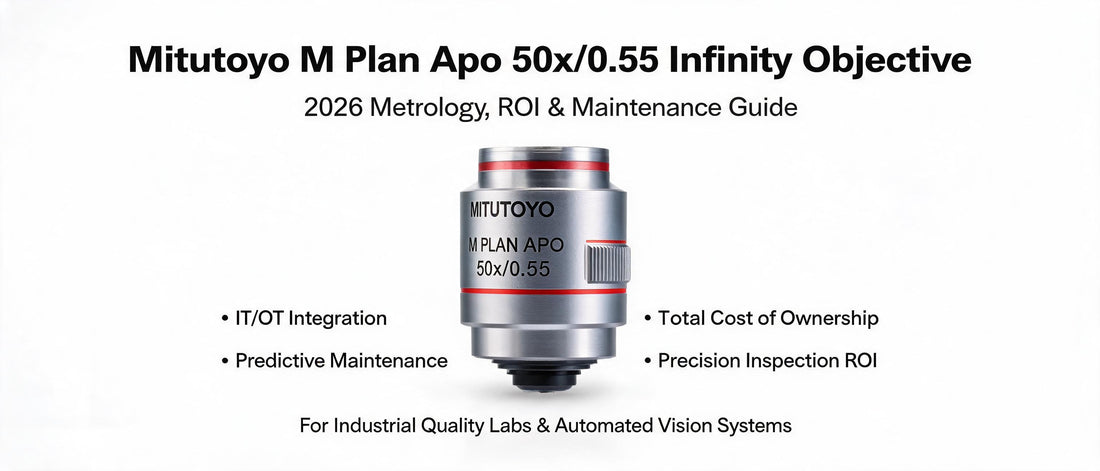 Mitutoyo M Plan Apo 50x/0.55 Infinity Objective: 2026 Metrology, ROI & Maintenance Guide
