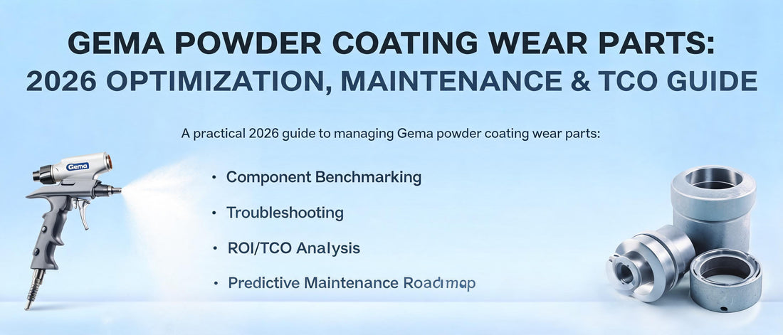 Gema Powder Coating Wear Parts: 2026 Optimization, Maintenance & TCO Guide
