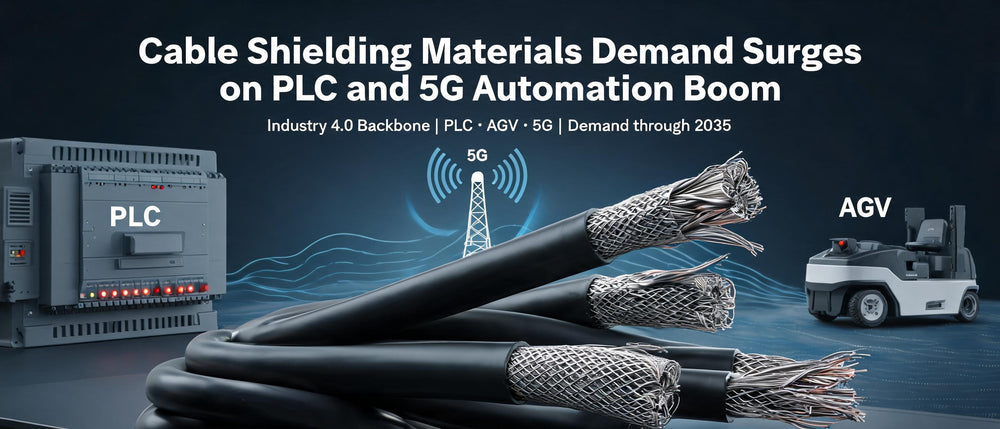 Cable Shielding Materials Demand Surges on PLC and 5G Automation Boom