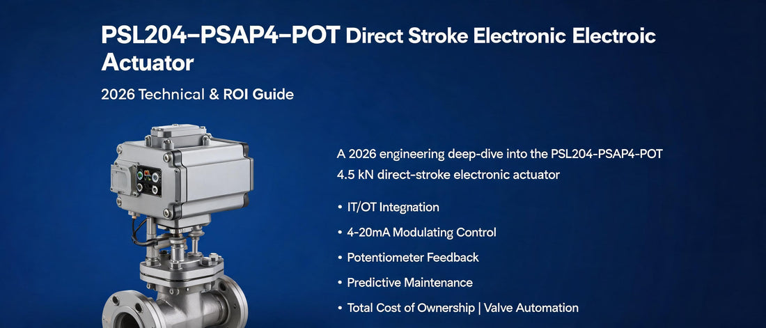 PSL204-PSAP4-POT Direct Stroke Electronic Electric Actuator: 2026 Technical & ROI Guide