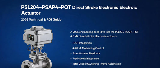 PSL204-PSAP4-POT Direct Stroke Electronic Electric Actuator: 2026 Technical & ROI Guide