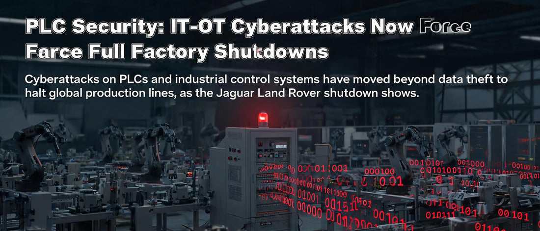 PLC Security: IT-OT Cyberattacks Now Force Full Factory Shutdowns