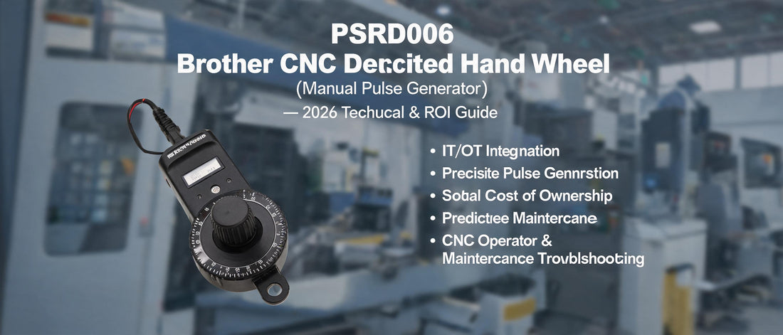 PSRD006 Brother CNC Dedicated Hand Wheel (Manual Pulse Generator) — 2026 Technical & ROI Guide