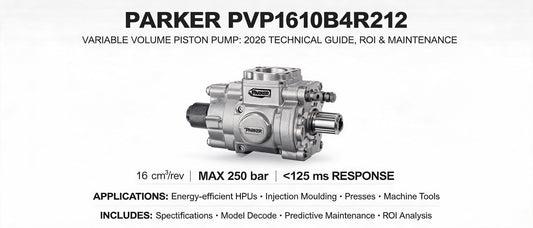 Parker PVP1610B4R212 Variable Volume Piston Pump: 2026 Technical Guide, ROI & Maintenance