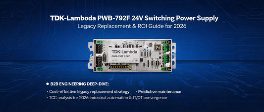 TDK-Lambda PWB-792F 24V Switching Power Supply: Legacy Replacement & ROI Guide for 2026