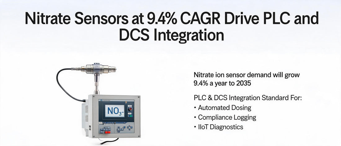 Nitrate Sensors at 9.4% CAGR Drive PLC and DCS Integration