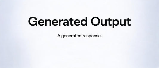 Generated Output