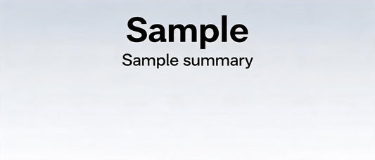 Sample