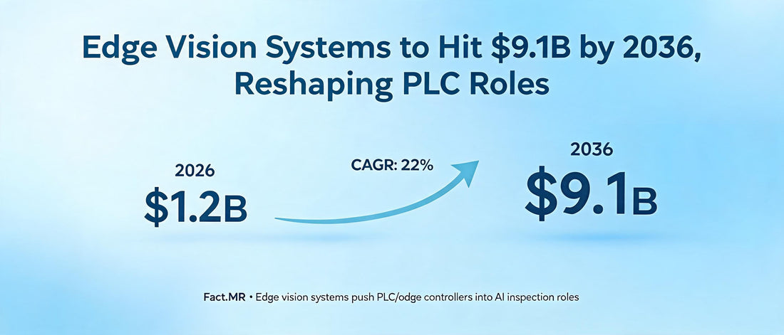 Edge Vision Systems to Hit $9.1B by 2036, Reshaping PLC Roles