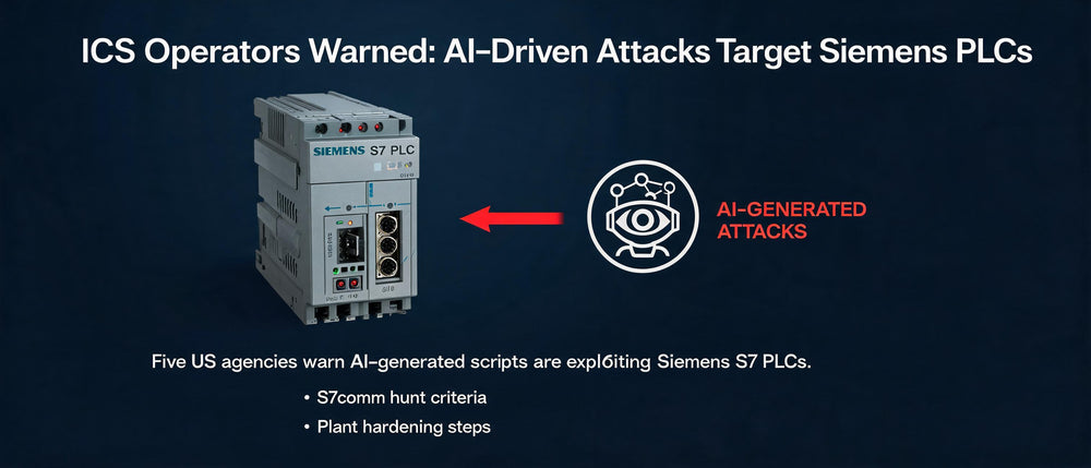ICS Operators Warned: AI-Driven Attacks Target Siemens PLCs