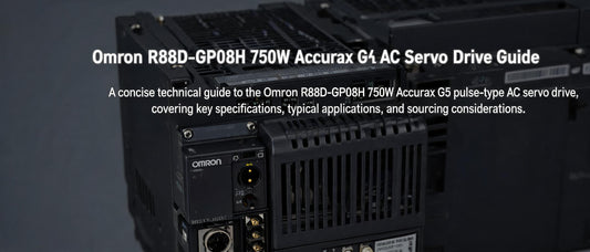 Omron R88D-GP08H 750W Accurax G5 AC Servo Drive Guide
