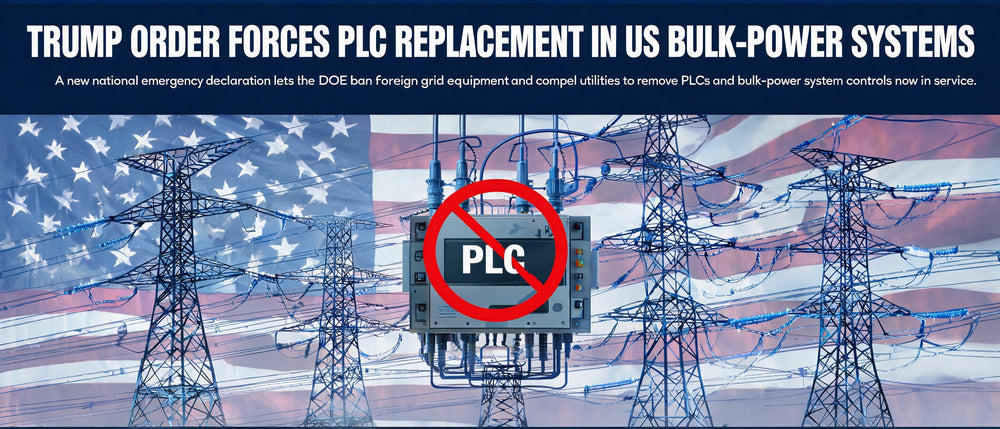 Trump Order Forces PLC Replacement in US Bulk-Power Systems