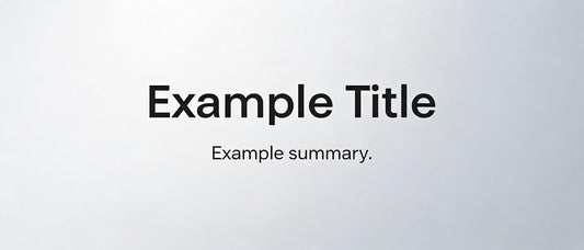 Example Title