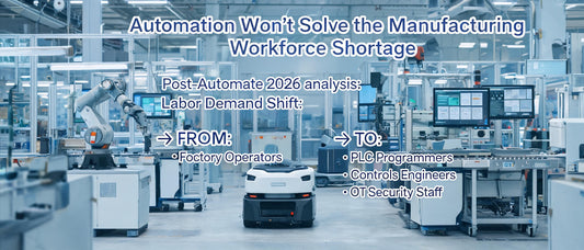 Automation Won't Solve the Manufacturing Workforce Shortage