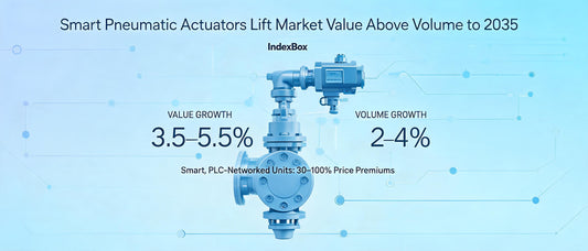 Smart Pneumatic Actuators Lift Market Value Above Volume to 2035