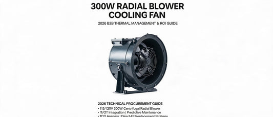 RG148/1200-3633-010312-108 300W Radial Blower Cooling Fan: 2026 B2B Thermal Management & ROI Guide
