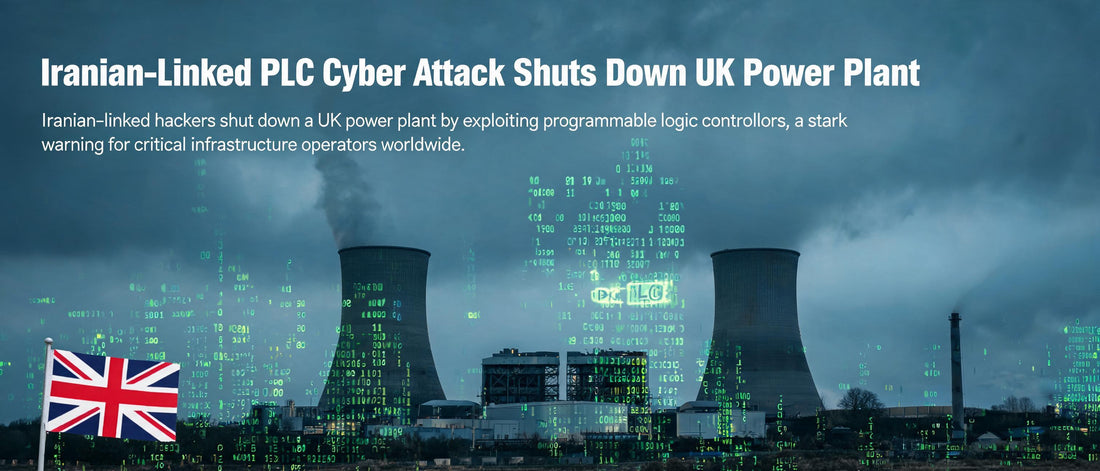 Iranian-Linked PLC Cyber Attack Shuts Down UK Power Plant