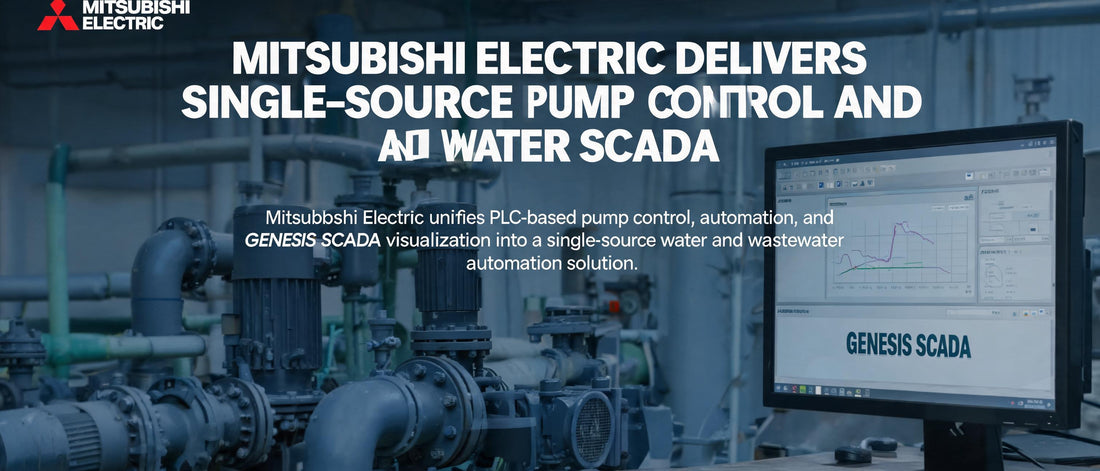 Mitsubishi Electric Delivers Single-Source Pump Control and Water SCADA