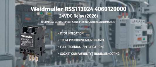 Weidmuller RSS113024 4060120000 24VDC Relay (2026): Technical Guide, Specs & ROI for Industrial Automation