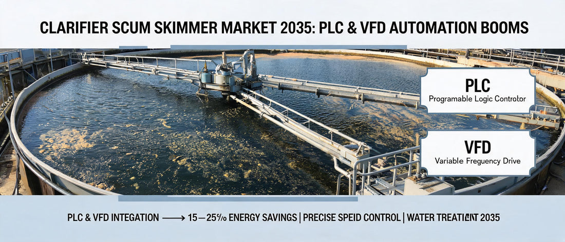 Clarifier Scum Skimmer Market 2035: PLC & VFD Automation Booms