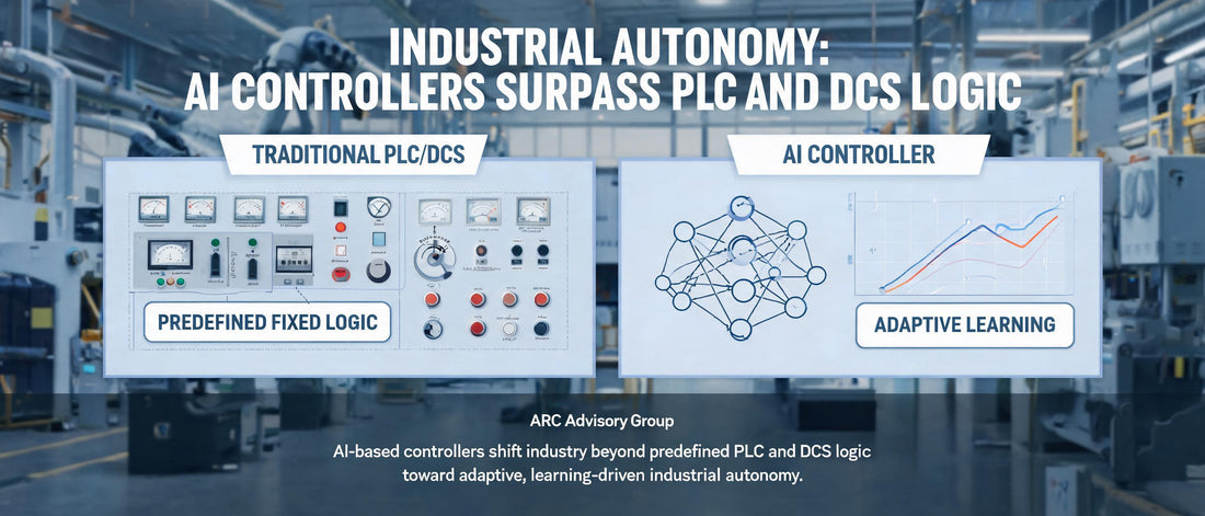 Industrial Autonomy: AI Controllers Surpass PLC and DCS Logic