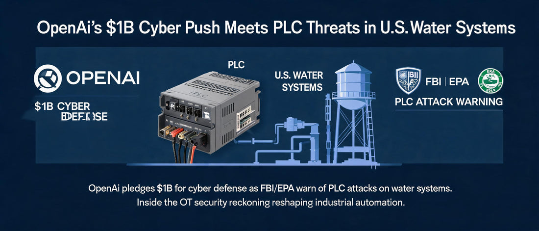 OpenAI's $1B Cyber Push Meets PLC Threats in U.S. Water Systems