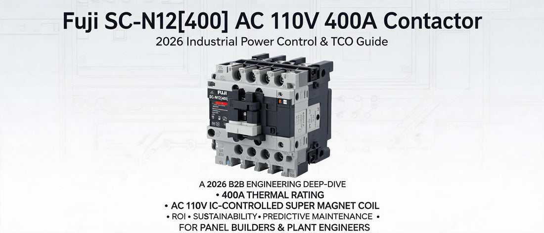 Fuji SC-N12[400] AC 110V 400A Contactor: 2026 Industrial Power Control & TCO Guide