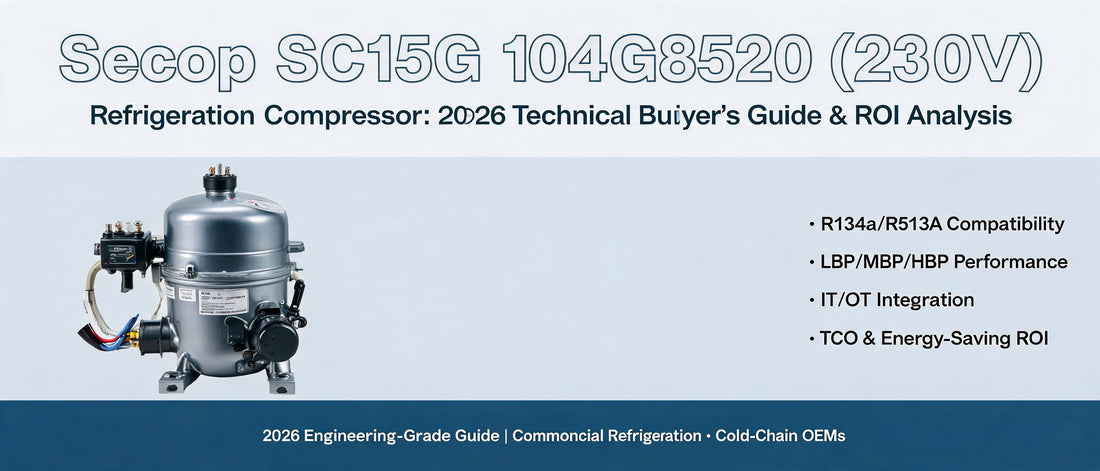 Secop SC15G 104G8520 (230V) Refrigeration Compressor: 2026 Technical Buyer's Guide & ROI Analysis
