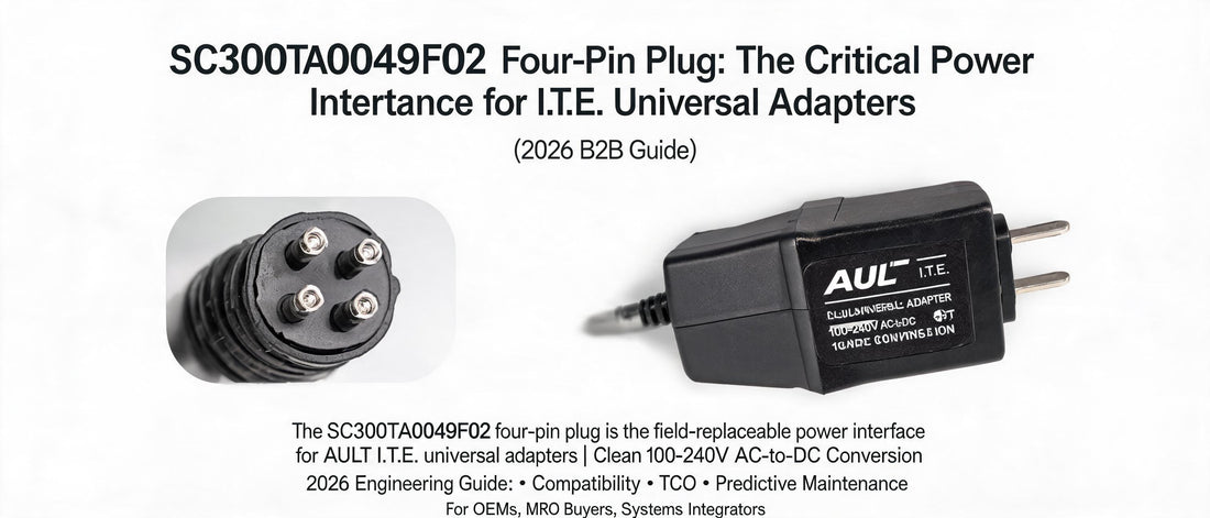 SC300TA0049F02 Four-Pin Plug: The Critical Power Interface for I.T.E. Universal Adapters (2026 B2B Guide)