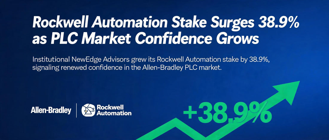 Rockwell Automation Stake Surges 38.9% as PLC Market Confidence Grows