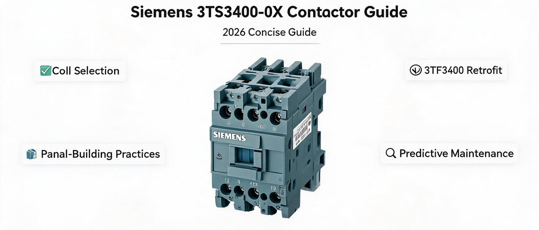Siemens 3TS3400-0X Contactor Guide