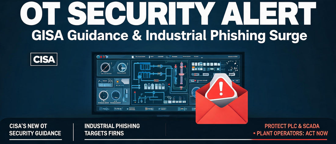 OT Security Alert: CISA Guidance & Industrial Phishing Surge