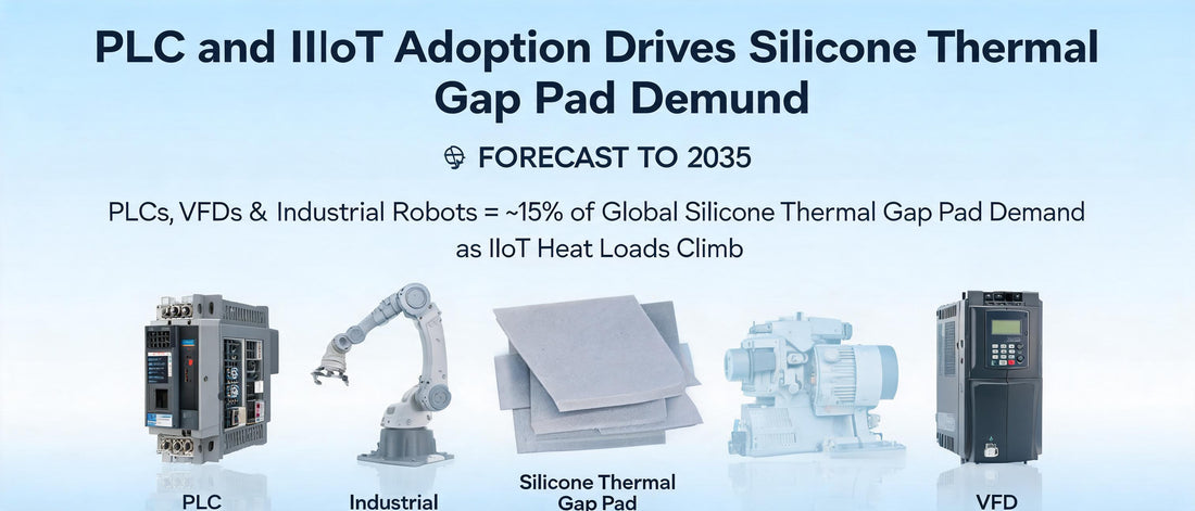 PLC and IIoT Adoption Drives Silicone Thermal Gap Pad Demand
