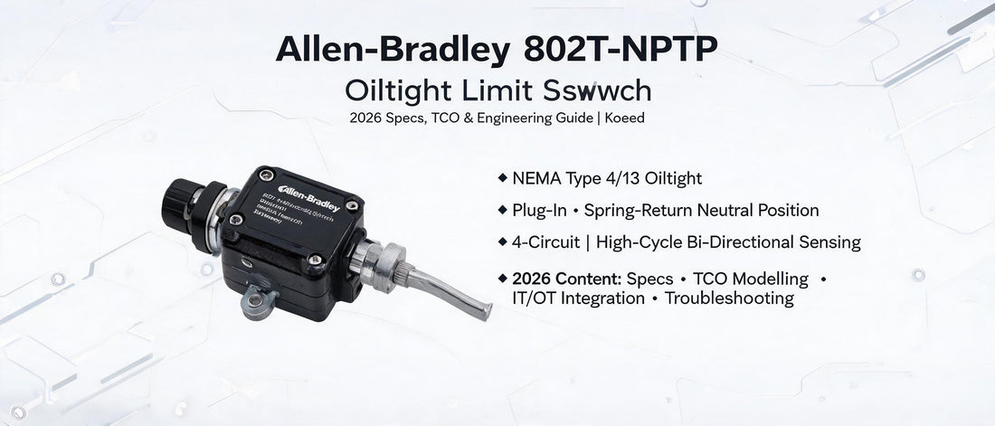 Allen-Bradley 802T-NPTP Oiltight Limit Switch — 2026 Specs, TCO & Engineering Guide | Koeed
