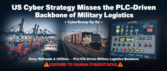 US Cyber Strategy Misses the PLC-Driven Backbone of Military Logistics