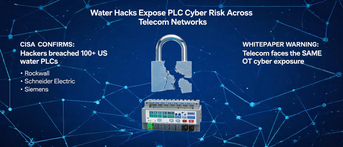 Water Hacks Expose PLC Cyber Risk Across Telecom Networks