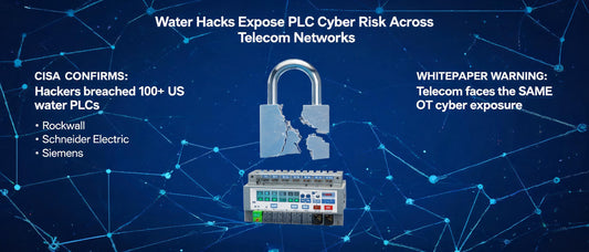 Water Hacks Expose PLC Cyber Risk Across Telecom Networks