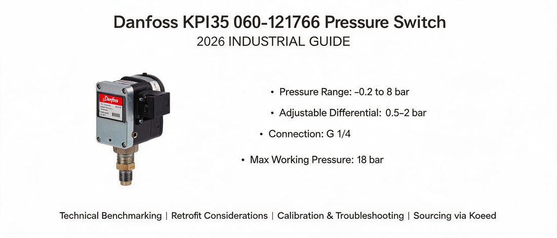 Danfoss KPI35 060-121766 Pressure Switch: 2026 Industrial Guide
