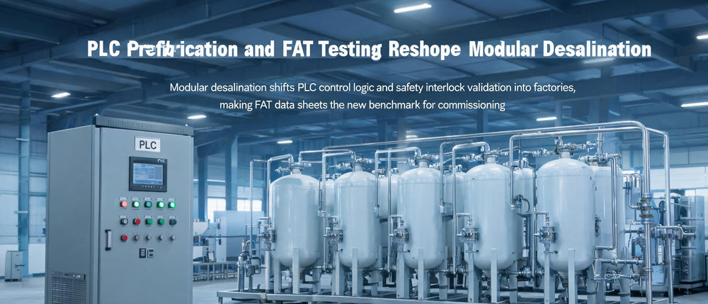 PLC Prefabrication and FAT Testing Reshape Modular Desalination