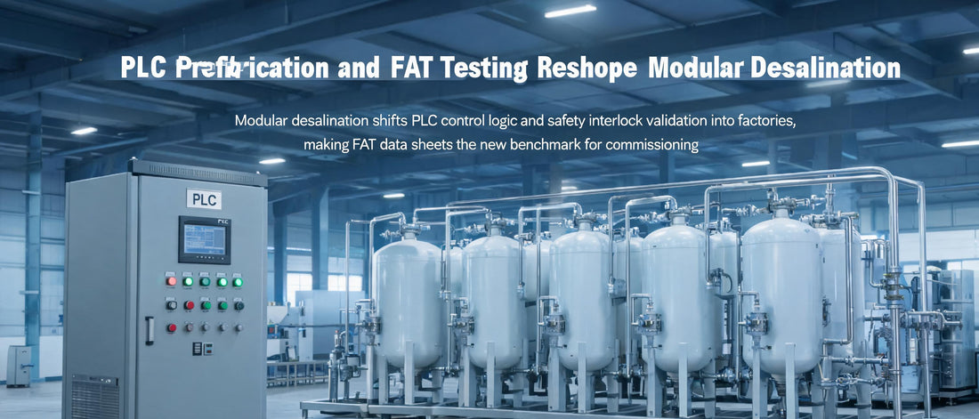 PLC Prefabrication and FAT Testing Reshape Modular Desalination