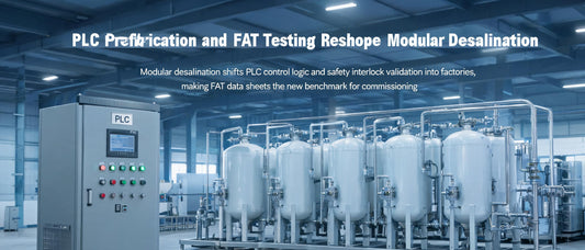 PLC Prefabrication and FAT Testing Reshape Modular Desalination