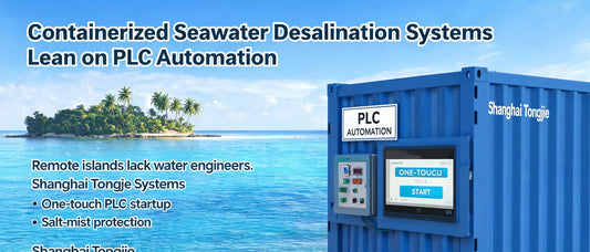 Containerized Seawater Desalination Systems Lean on PLC Automation