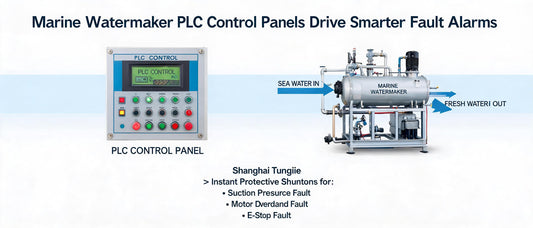 Marine Watermaker PLC Control Panels Drive Smarter Fault Alarms