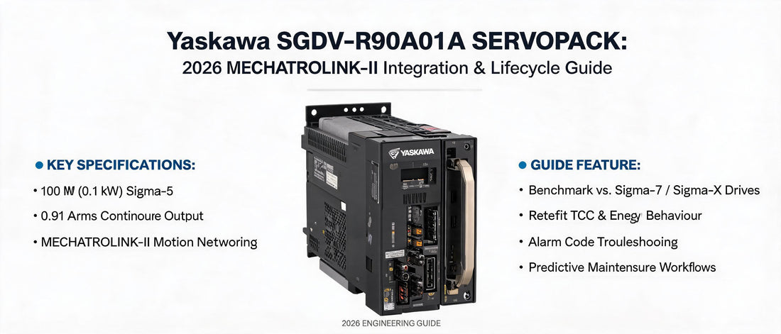 Yaskawa SGDV-R90A01A SERVOPACK: 2026 MECHATROLINK-II Integration & Lifecycle Guide